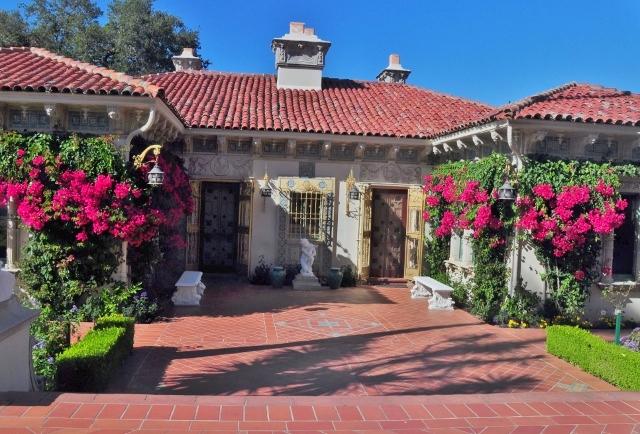 cottage at Hearst Castle